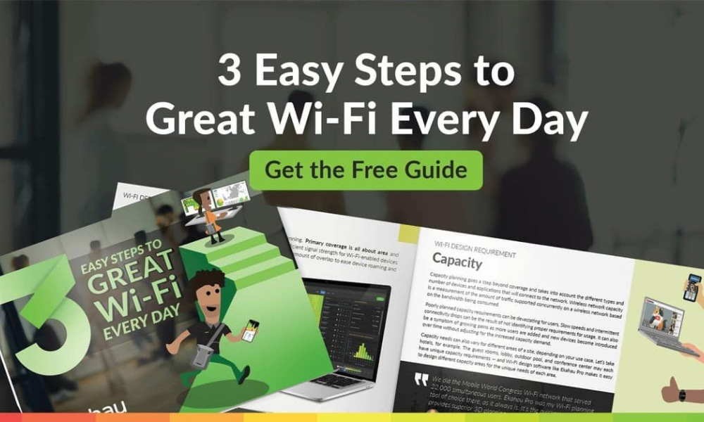 3 easy steps to great wifi every day poster