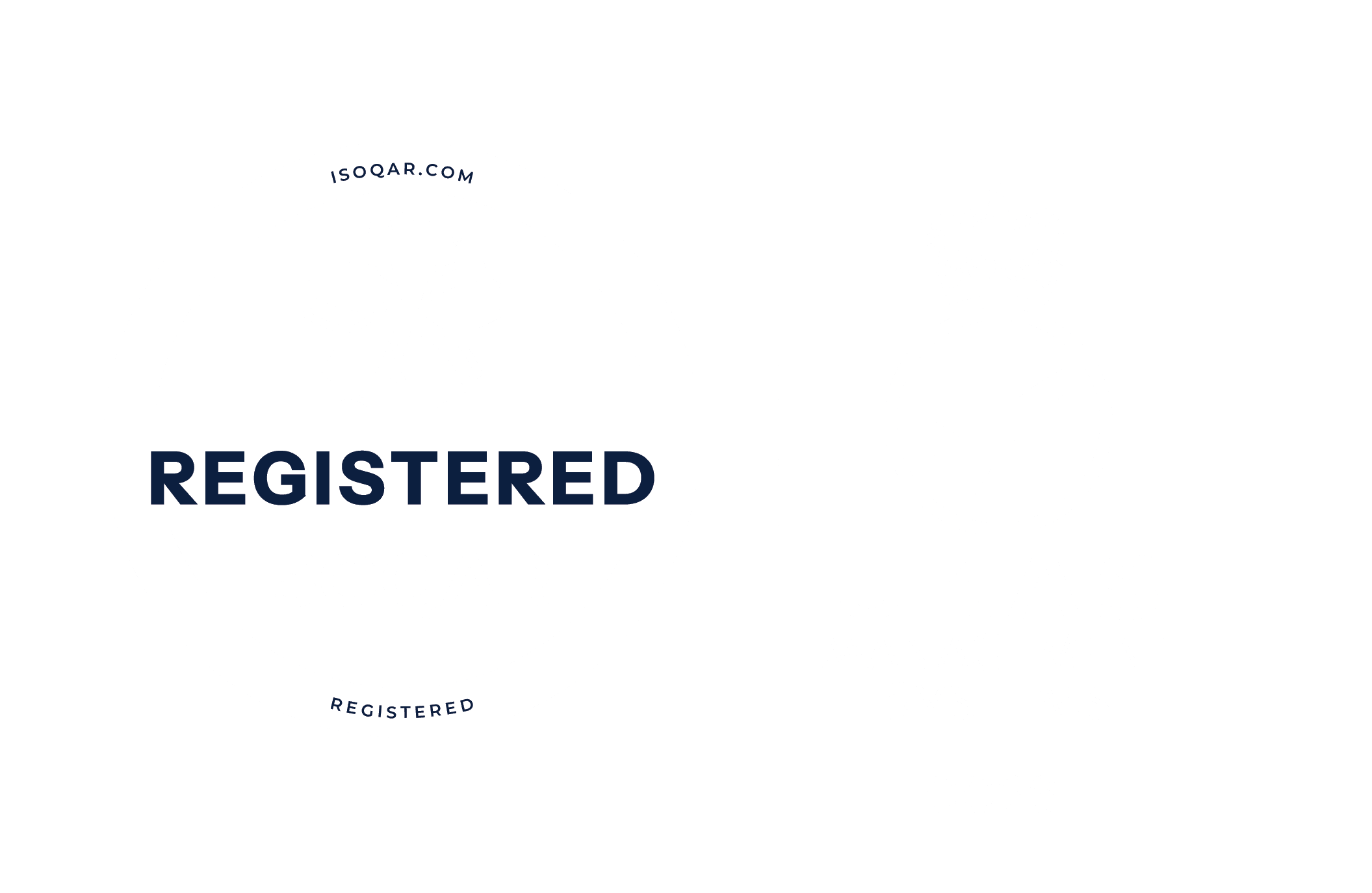 ISOQAR joint logo white